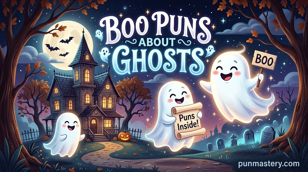 Boo Puns About Ghosts