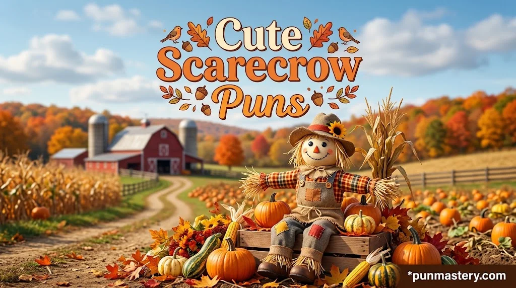 Cute Scarecrow Puns