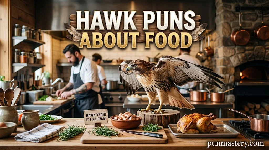 Hawk Puns About Food