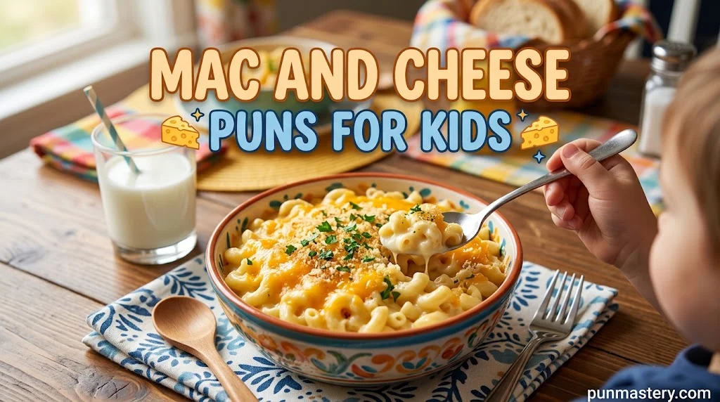Mac and Cheese Puns for Kids