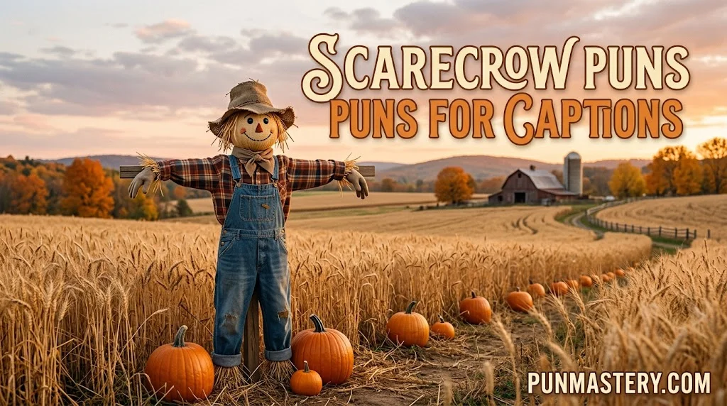 Scarecrow Puns for Captions
