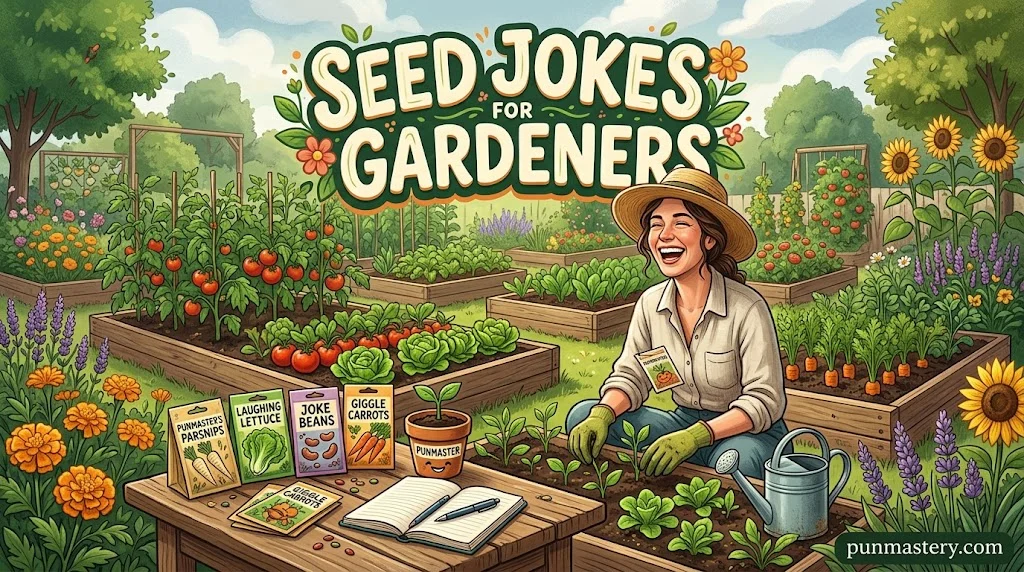 Seed Jokes for Gardeners