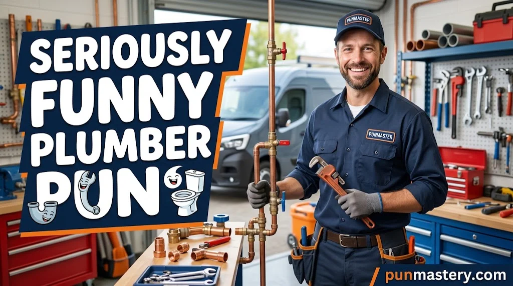 Seriously Funny Plumber Puns