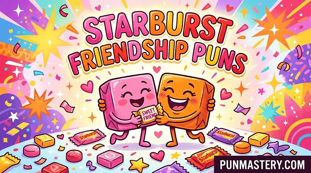 Starburst Friendship Puns