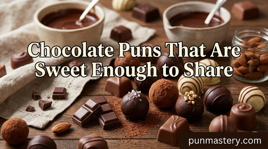 Chocolate Puns That Are Sweet Enough to Share