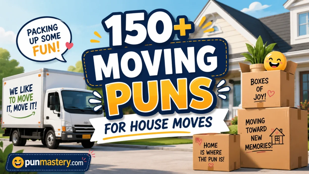 Moving Puns For House Moves
