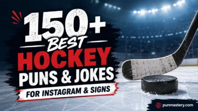 Best Hockey Puns & Jokes for Instagram & Signs
