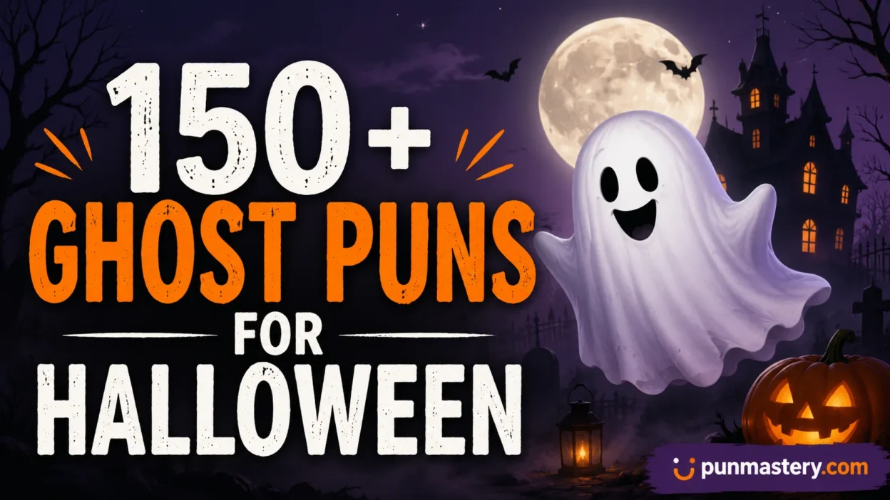 Ghost Puns for Halloween
