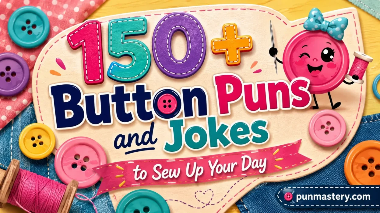 Button Puns and Jokes to Sew Up Your Day