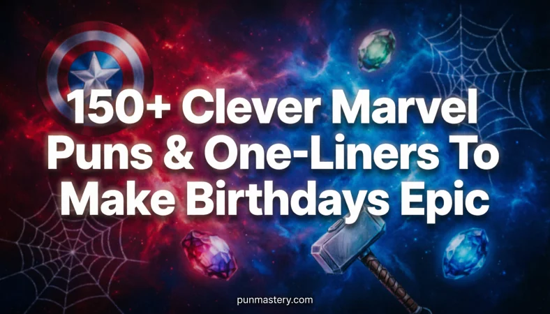 Clever Marvel Puns & One-Liners To Make Birthdays Epic