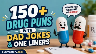 Drug Puns with Dad Jokes & One Liners