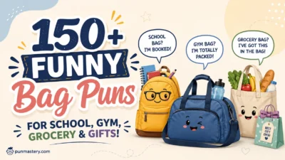 Funny Bag Puns for School, Gym, Grocery & Gifts!