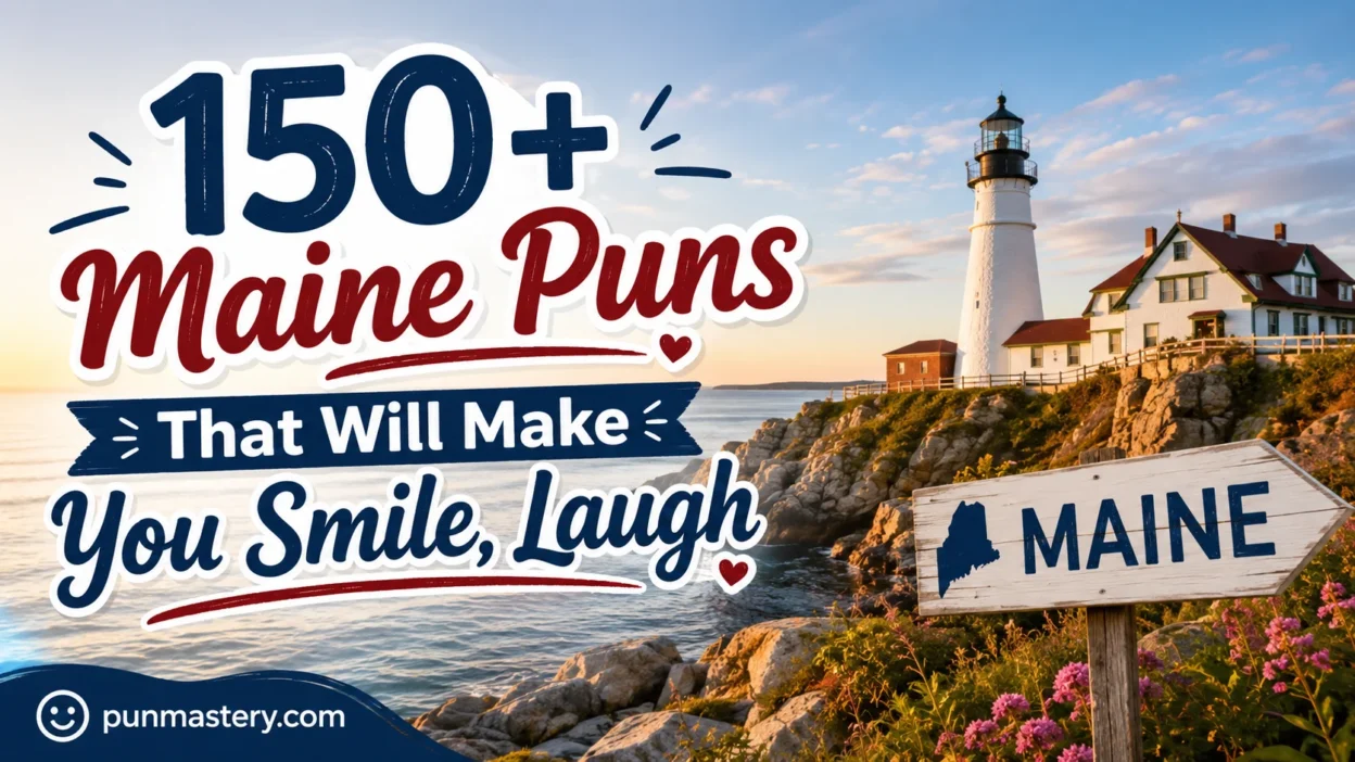 Maine Puns That Will Make You Smile, Laugh