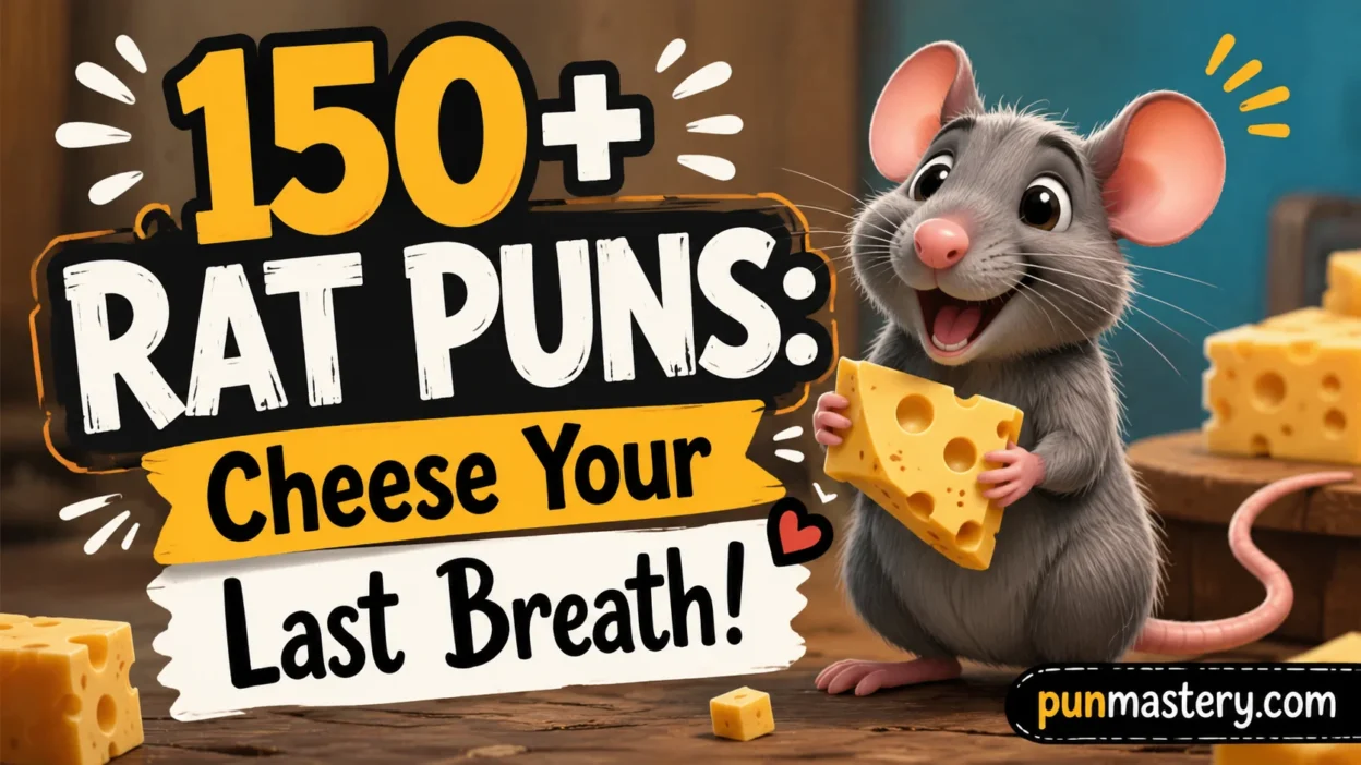 Rat Puns: Cheese Your Last Breath!