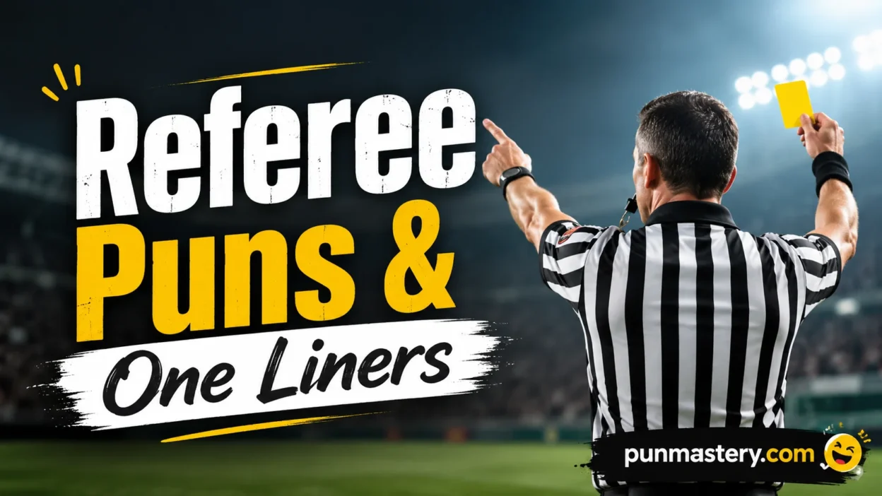 Referee Puns & One Liners