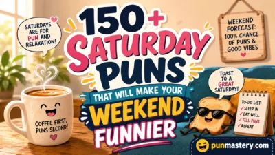 Saturday Puns That Will Make Your Weekend Funnier