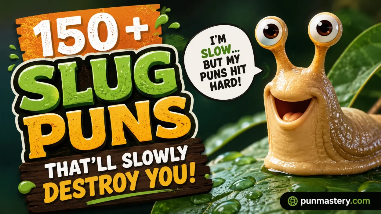 Slug Puns That’ll Slowly Destroy You!