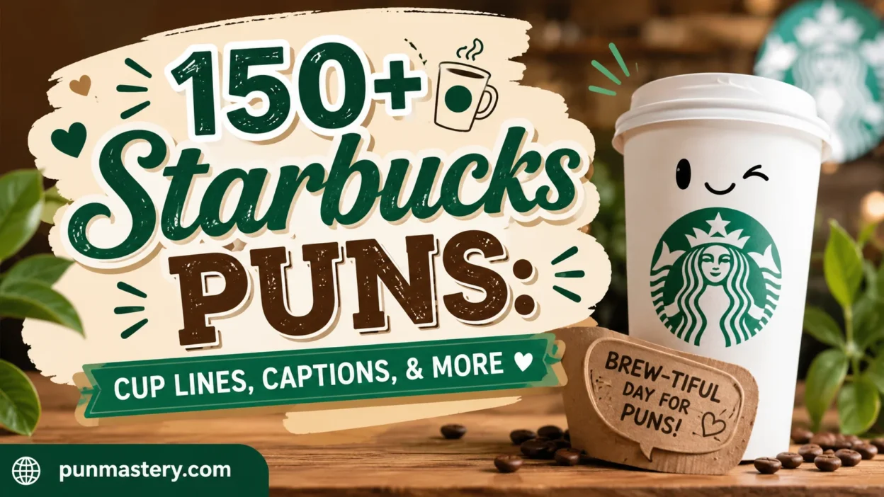 Starbucks Puns: Cup Lines, Captions, & More