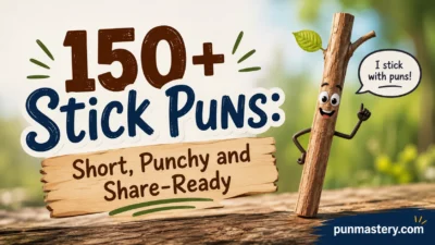 Stick Puns: Short, Punchy and Share-Ready