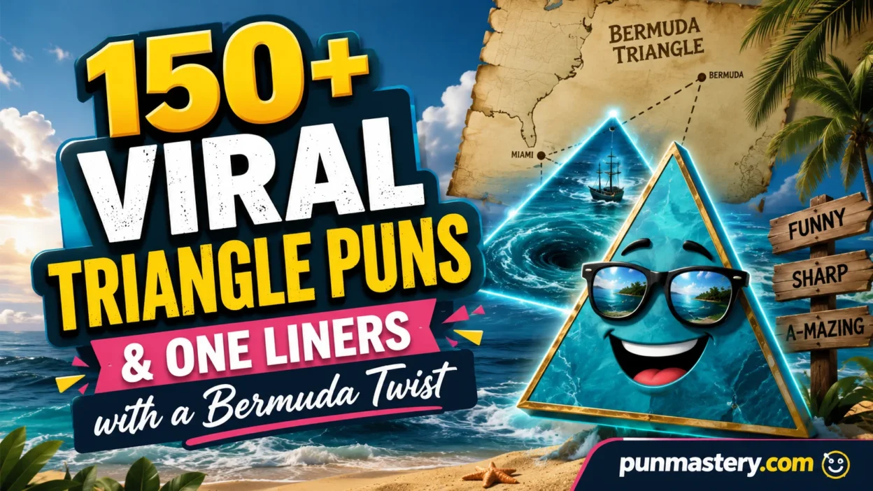 Viral Triangle Puns & One Liners with a Bermuda Twist