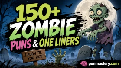 Zombie Puns & One Liners
