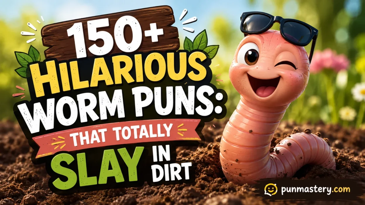 Hilarious Worm Puns