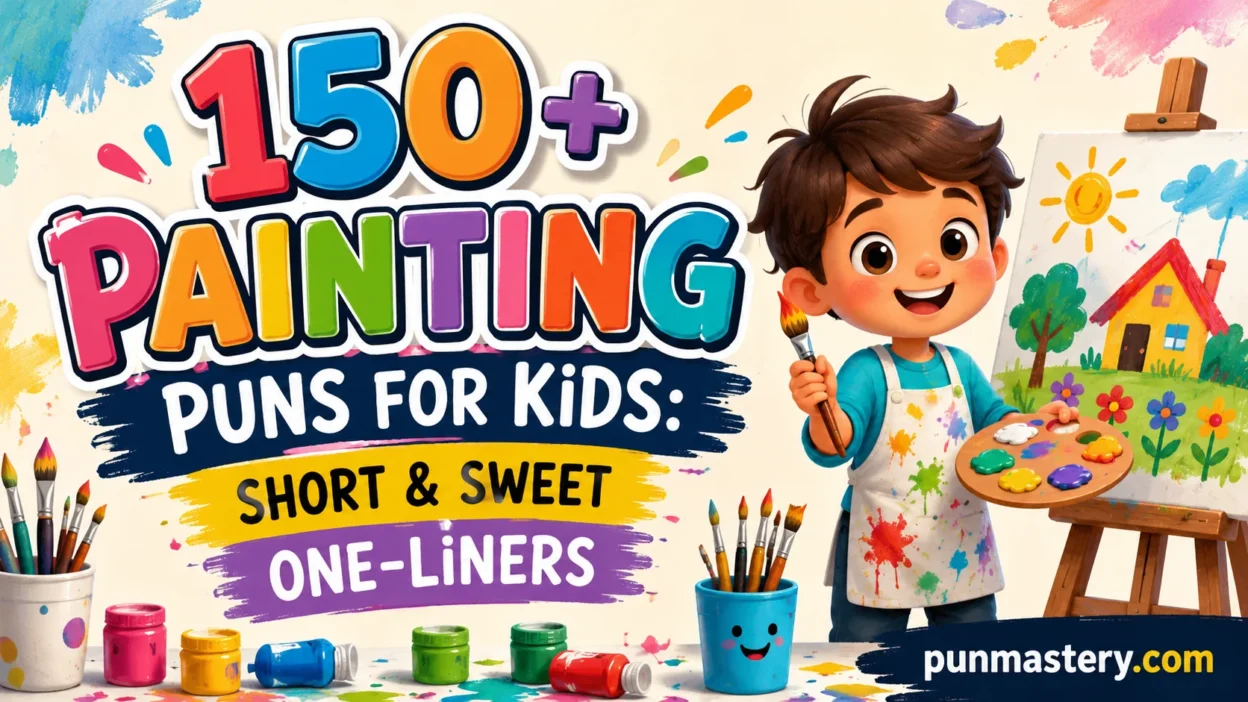Painting Puns For Kids