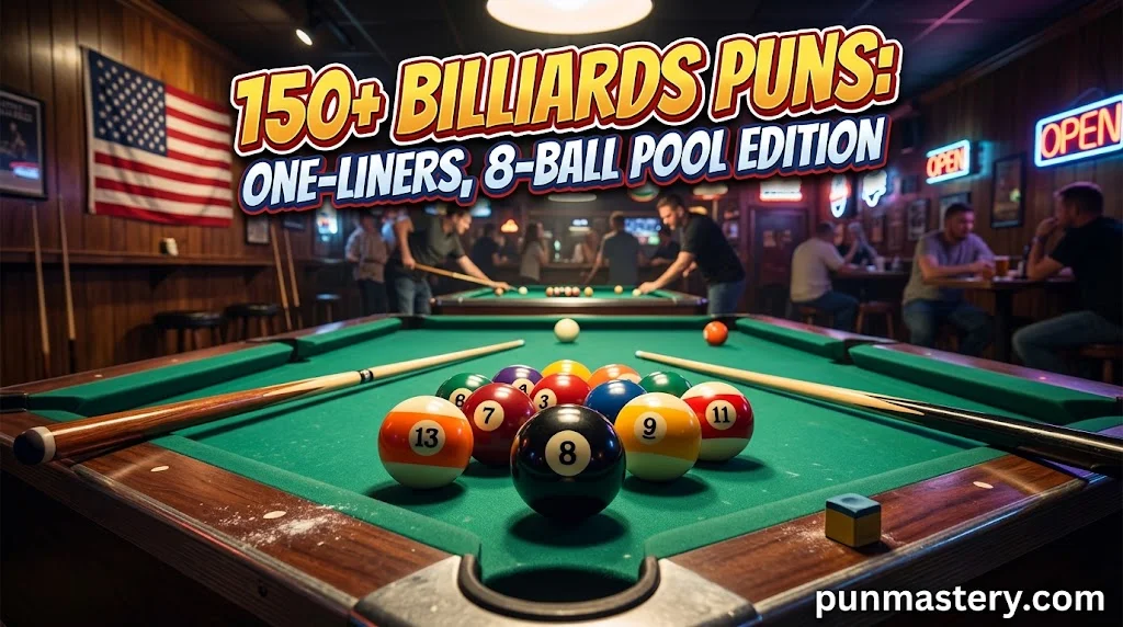 Billiards Puns