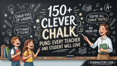 Clever Chalk Puns