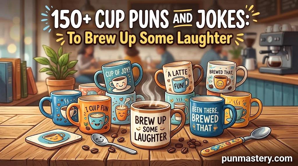 Cup Puns and Jokes
