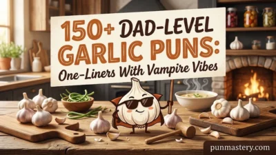 Dad-Level Garlic Puns