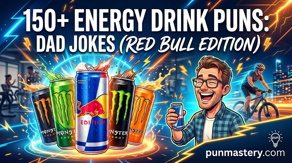 Energy Drink Puns