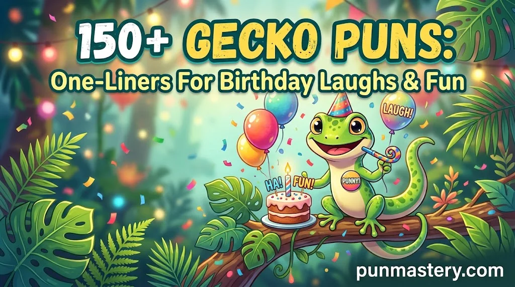 Gecko Puns
