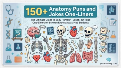 Anatomy Puns and Jokes One-Liners