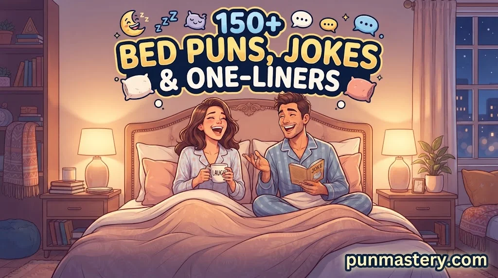 Bed Puns and Jokes One-Liners