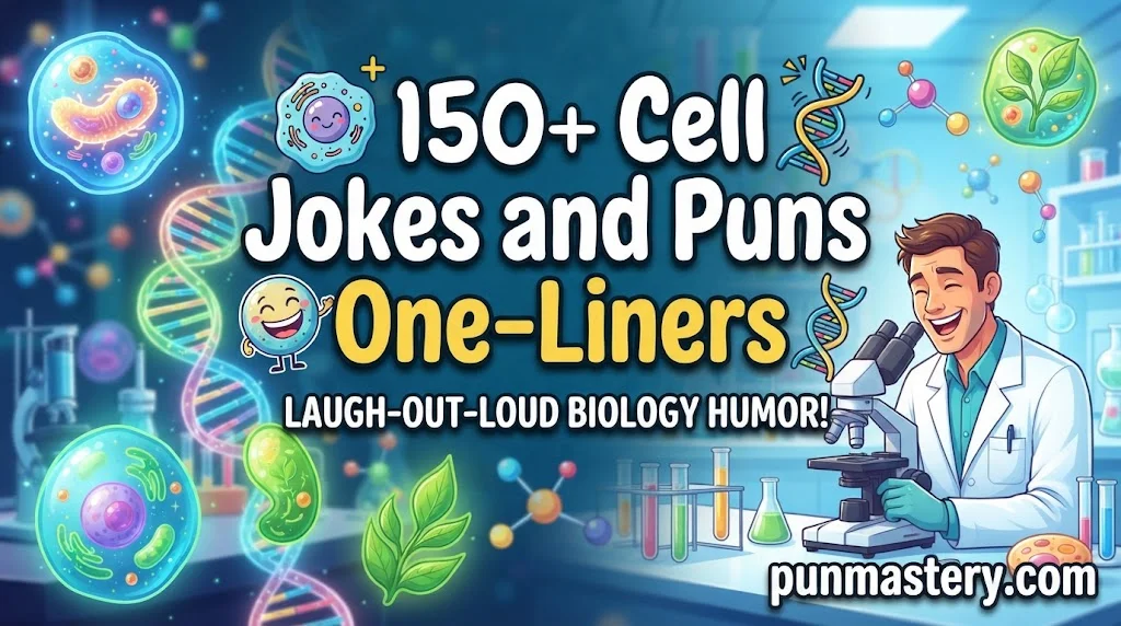 Cell Jokes and Puns One-Liners