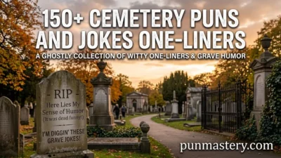 Cemetery Puns and Jokes One-Liners