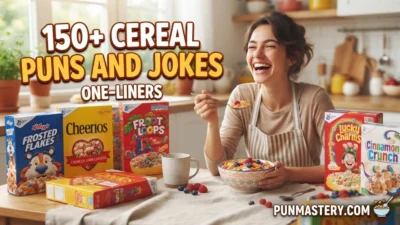 150+ Cereal Puns and Jokes One-Liners