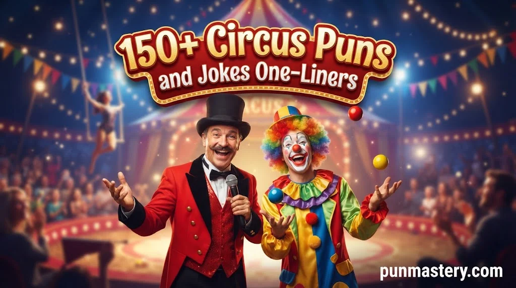 Circus Puns and Jokes One-Liners