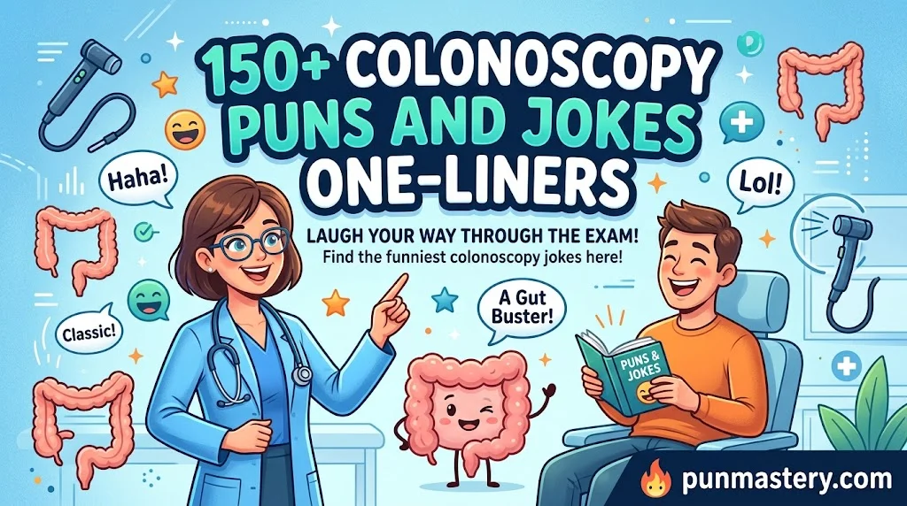Colonoscopy Puns and Jokes One-Liners
