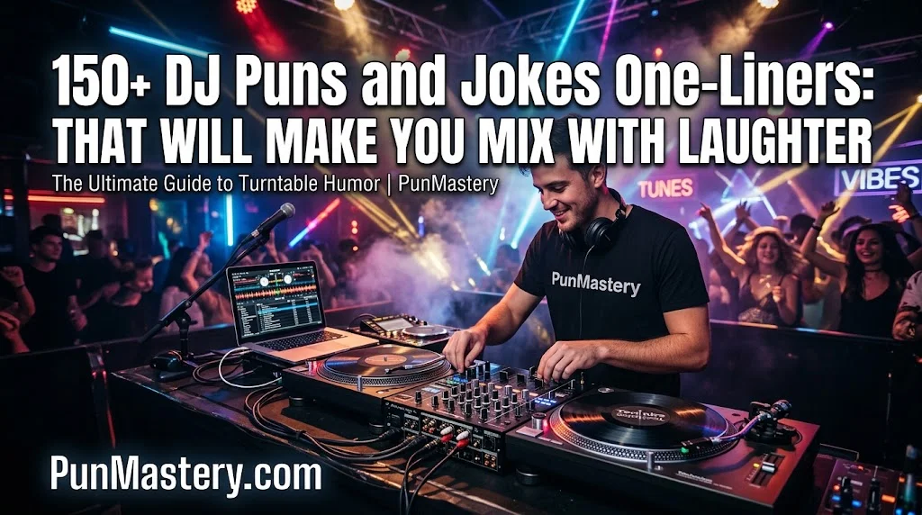 DJ Puns and Jokes One-Liners