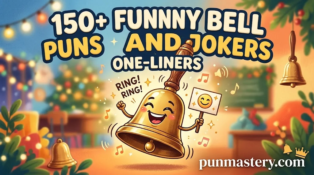 150+ Funny Bell Puns and Jokes One-Liners