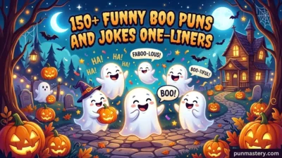 Funny Boo Puns and Jokes One-Liners
