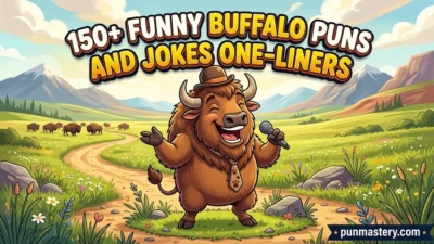 Funny Buffalo Puns and Jokes One-Liners
