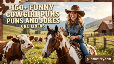 Funny Cowgirl Puns and Jokes One-Liners