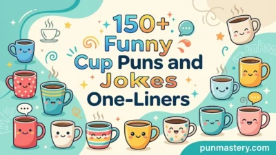 Funny Cup Puns and Jokes One-Liners