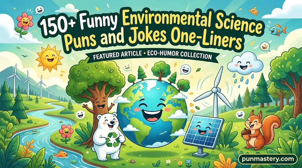 Funny Environmental Science Puns and Jokes One-Liners