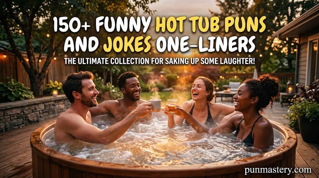 Funny Hot Tub Puns and Jokes One-Liners