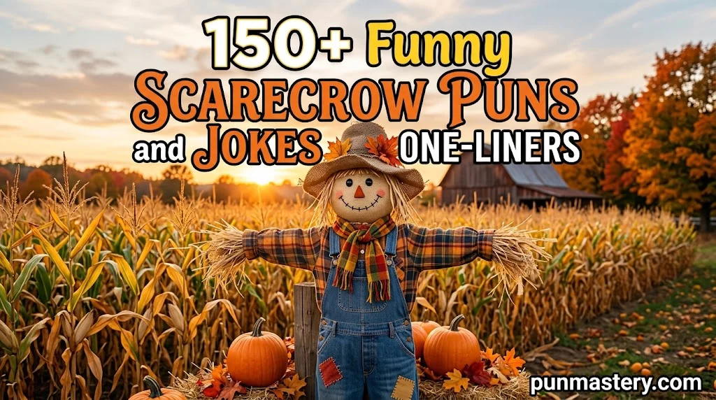 Funny Scarecrow Puns and Jokes One-Liners