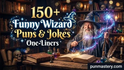 Funny Wizard Puns and Jokes One-Liners